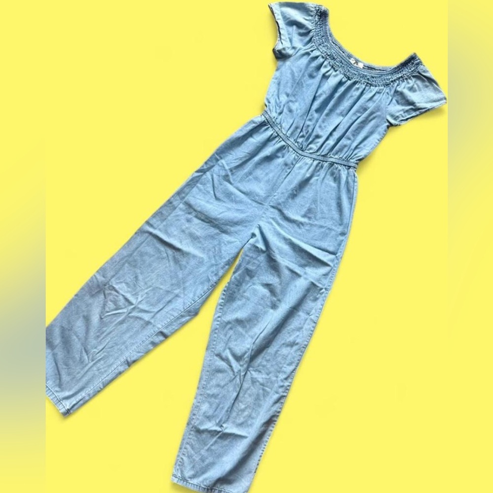Vintage Light Blue Jumpsuit
